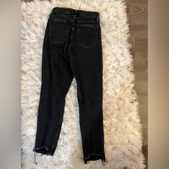 Abercrombie Curve Love Black Mom high rise jeans - Picture 3 of 4